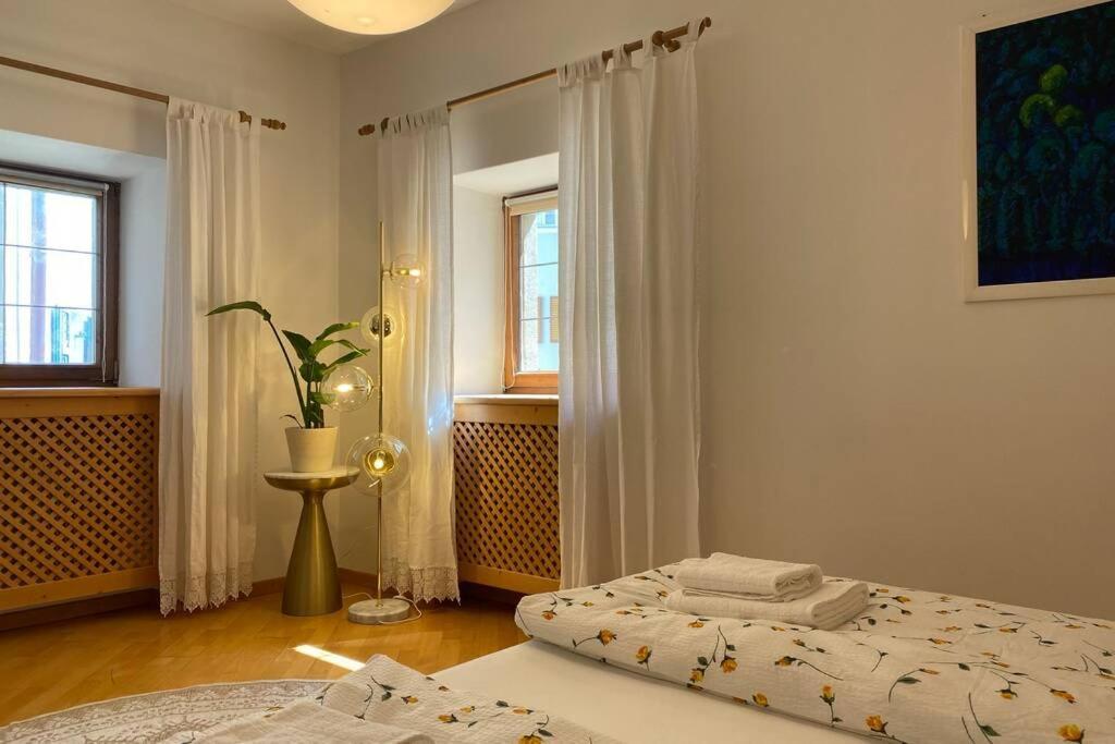 Grosse Wohnung Mit Garagenparkplatz Fiè Extérieur photo